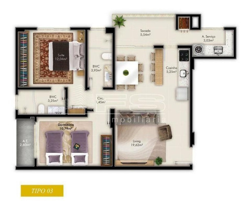Imagem 7 de 9 de Residencial Petrus - 2 Dormitorios - Itapema - 3079