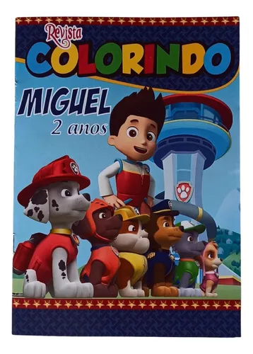 Livro Para Colorir - Carregue-me - Patrulha Canina