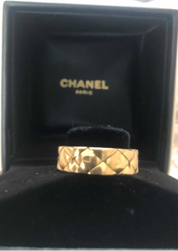 Imagen 1 de 5 de Anillo Chanel Coco Crush, Oro Amarillo 750, Paris Francia