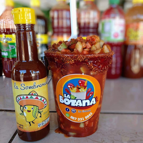 Imagen 8 de 9 de Salsas La Sombreruda (caja Con 24 Piezas) 190ml