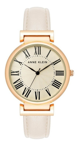 Reloj Anne Klein Dama - Correa De Piel Color Rosa