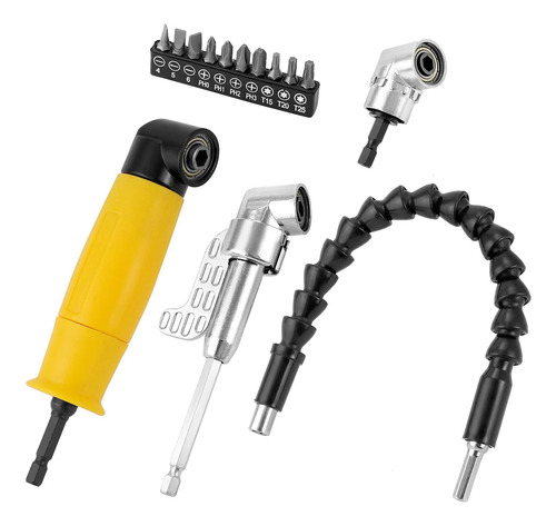 Kit De Accesorios De Taladro Profesional Con Acero Al Cromo