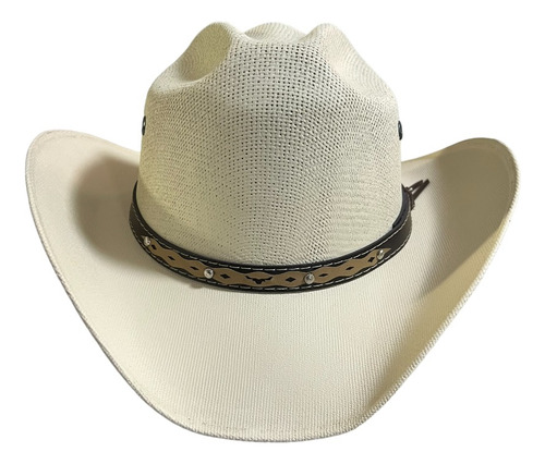5 Sombreros Vaquero Country Rigido Colores Mayoreo 5 Pzas Beige Chico-niño