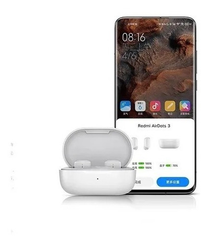 Audífonos in-ear inalámbricos Xiaomi Redmi AirDots 3 TWSEJ08LS blanco
