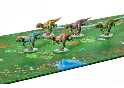 Juego De Mesa Tactico Raptor Race Flexiq Adaptabilidad Dinos