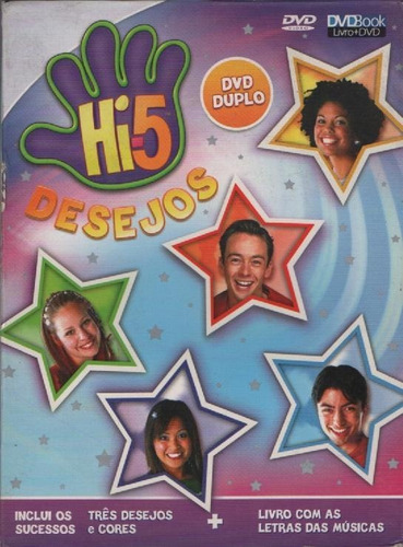 Hi-5 - Desejos - Dvd Duplo - Kimee Balmilero - Curtis Cregan