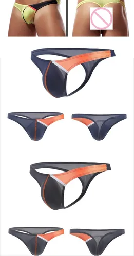 Tangas Brasileras Traslucidas Para Hombre