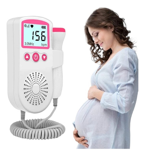 Monitor Fetal Doppler Portátil - Bebé Seguro - Envío Ráp