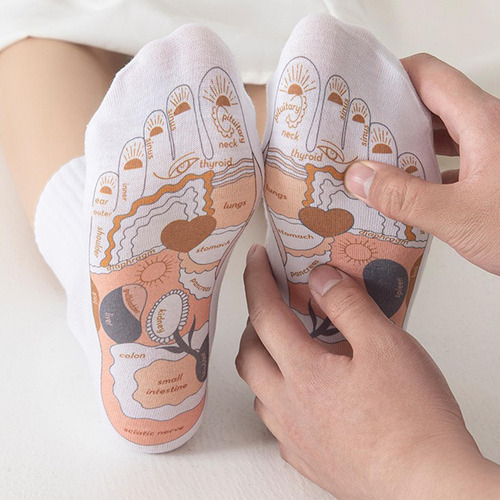 Calcetines De Reflexología Podal Calcetines De Masaje De Pie