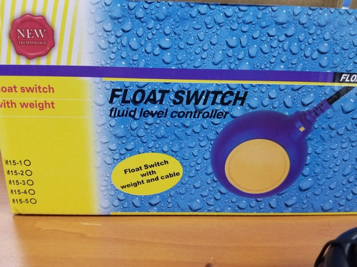 Flotante Electrico 2 Metros Cable Tanques Agua