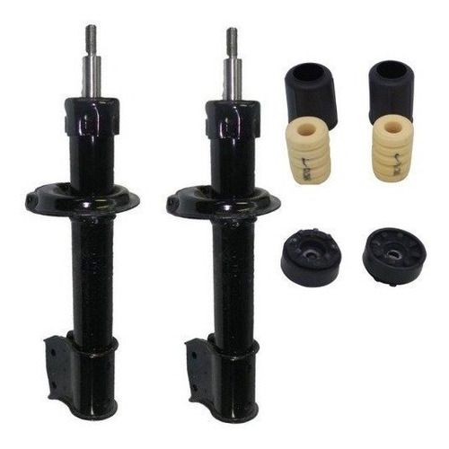 2 Amortecedor+ Kit Suspensão Fiat Uno 91 92 93 94 95 96 97