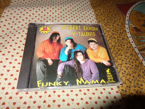 Cd Albert Zamora Y Talento - Funky Mama. Disa 1994