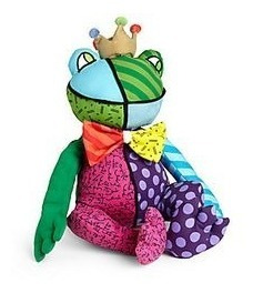 Romero Britto Sapo Plush Pelúcia Novo Original