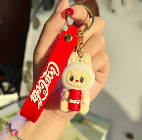 Figura Labubu Colgante Coca Cola Caja Sorpresa 12 Piezas