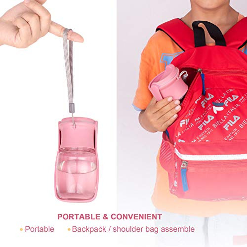 Botella De Agua Plegable Para Perros - Portátil Y A Prueba