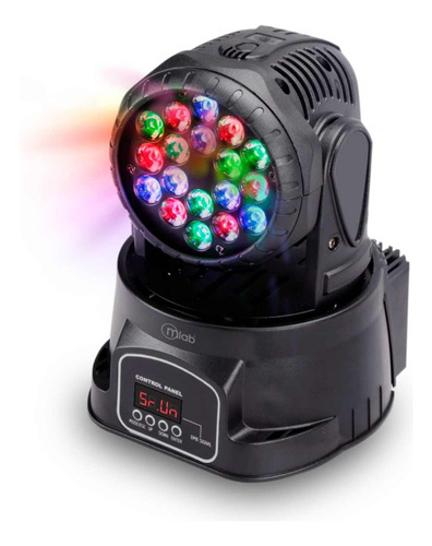 Luz Fiesta Robot Led Con Rotacion Mlab - 8360 / Nexstore