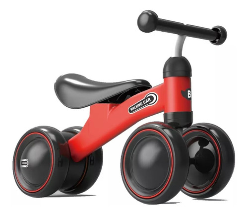 Mi Primera Bicicleta Equilibrio Roja Correpasillo Spacezat