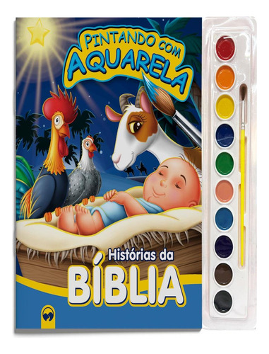 Historias Da Biblia - Pintando Com Aquarela: Historias Da Biblia - Pintando Com Aquarela, De Mendonça, Alexandre. Editora Vale Das Letras, Capa Mole, Edição 1 Em Português, 2023