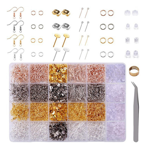 3600x Earring Making Kit Diy Handmade Silicone Earrings