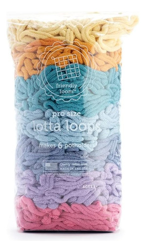 Friendly Loom Pro Lotta Loops Botanicals Cotton Loops To Mak