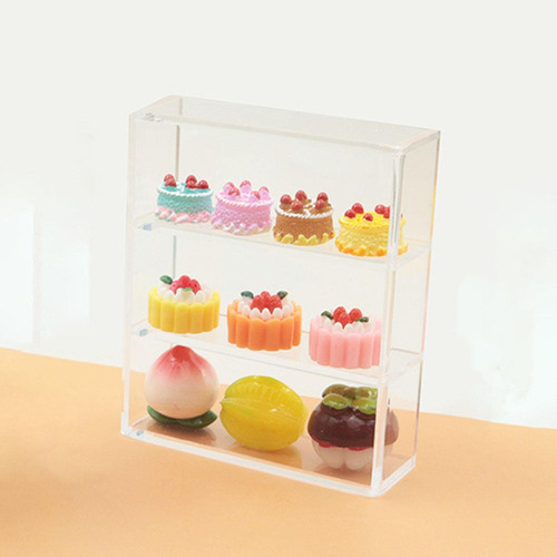 Mini Vitrina Acrílica Para Juguetes, Modelo 1/12, Para Brico