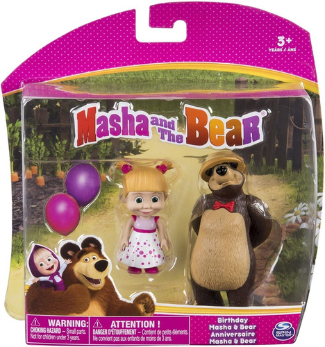 Masha Y El Oso Figura Cumpleaños Oferta Envió Ya