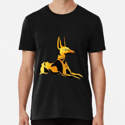 Remera Anubis Dios Antiguo Egipto Algodon Premium