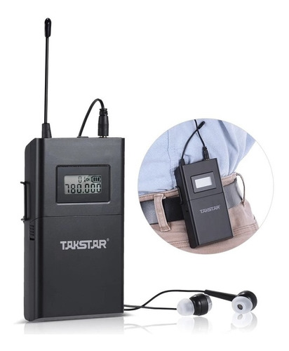 Receptor In Ear Inalambrico Takstar Wpm200r Uhf