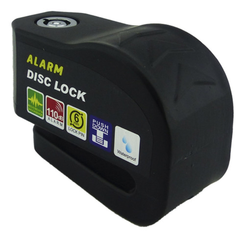 Candado Para Freno Disco Con Alarma Mod.wr71 U-know