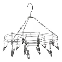 Comprar Tender Ropa Colgante 12 Broches Todo Metálico Inoxidable