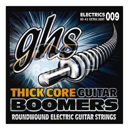 Encordado Para Guitarra Electrica Ghs Thick Core 09-043 Usa