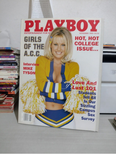 Revista Playboy Girls Of The A C C #11 November 1998 