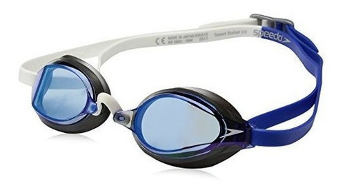 Gafas De Natación Con Espejo Azul