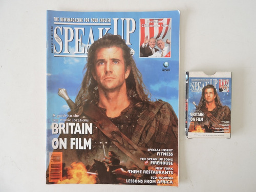 Revista Speak Up #118 Mel Gibson - Sem A Fita - Com Caixinha
