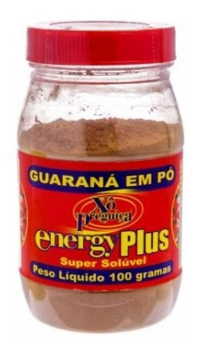 Guaraná Em Pó Energy Plus 100g