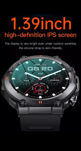 Imagen 3 de 8 de Reloj Inteligente L15 Ip68 Para Hombre, Resistente Al Agua,