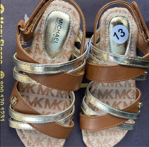 Sandalias Michael Kors Nuevas Originales Ta 13 0 19cm S/caja