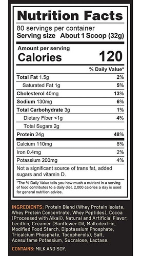 Imagen 2 de 4 de Gold Standard 100% Whey Optimum Nutrition 5.64lb 80 Serv Fit