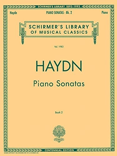 Book : Piano Sonatas - Book 2 Schirmer Library Of Classics..