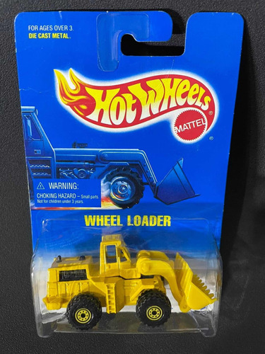 Hot Wheels Vintage Wheel Loader Detalles En Burbuja Año 1991