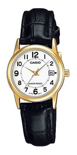 Relógio Feminino Casio Collection Analógico Couro Ou Aço