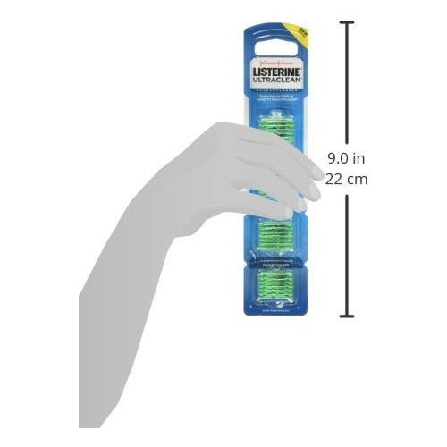 Listerine Ultra Clean Access Jefes Flosser Menta De Recarga,