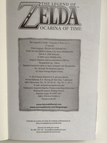 The Legend Of Zelda 02: Ocarina Of Time Vol. 2
