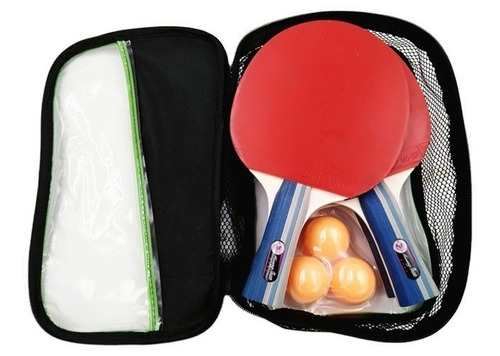 Raqueta De Ping Pong+ Malla + Estuche / Raquetas 