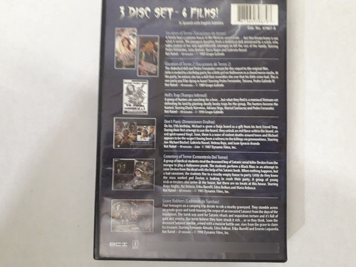 Crypta Del Terror Vol.1 / 4 Dvd,s / Hugo Stiglitz (Usado)