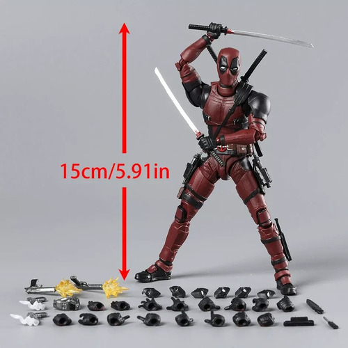 Novo Boneco De Ação Em Pvc Shf Deadpool 2, Modelo De