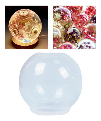 Juego De 3 Moldes De Bolas De Silicona Con Forma De Bola