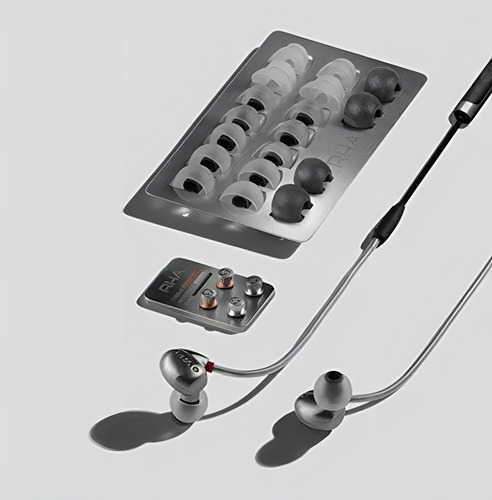 Rha T10i High Fidelity Auriculares Intrauditivos Aislamiento Color Plata