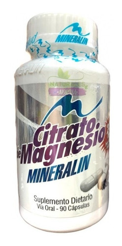 Citrato De Magnesio X90 Cápsulas Mineralin 