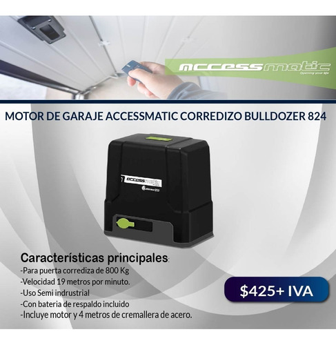 Imagen 2 de 4 de Motores Eléctricos Para Puertas De Garaje Quito Guayaquil